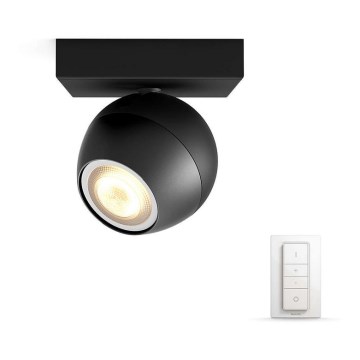 Philips - LED Zatemnitveni reflektor Hue BUCKRAM 1xGU10/5,5W + Daljinski upravljalnik