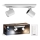 Philips - LED Zatemnitveni reflektor Hue RUNNER 2xGU10/4,2W/230V 2200-6500K + Daljinski upravljalnik bela