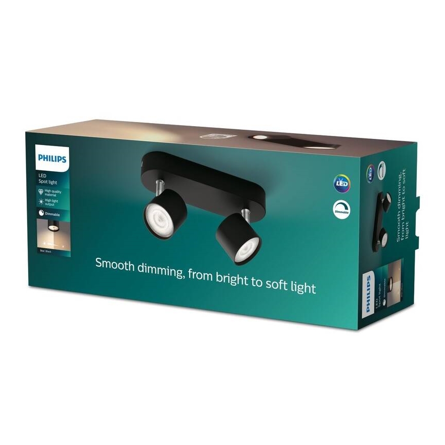 Philips - LED Zatemnitveni reflektor 2xLED/4,5W/230V
