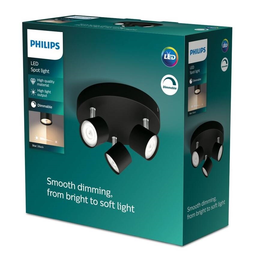 Philips - LED Zatemnitveni reflektor 3xLED/4,5W/230V