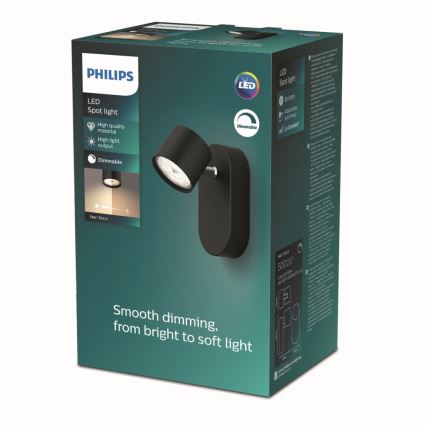 Philips - LED Zatemnitveni stenski reflektor LED/4,5W/230V