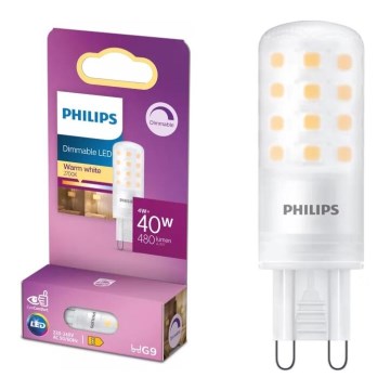 Philips LED zatemnljiva žarnica G9/4W/230V 2700K