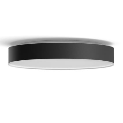Philips - LED zatemnljivo stropno svetilo Hue LED/33,5W/230V 2200-6500K premer 425 mm črno + daljinski upravljalnik