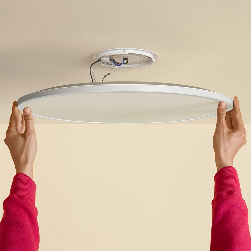 Philips - Zatemnjiva LED stropna svetilka SUPERSLIM LED/32W/230V 2700-6500K Wi-Fi