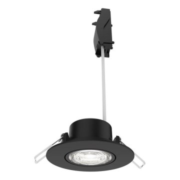 Philips - LED zatemnljivo vgradno stropno svetilo CILANTRO LED/5W/230V 4000K črna