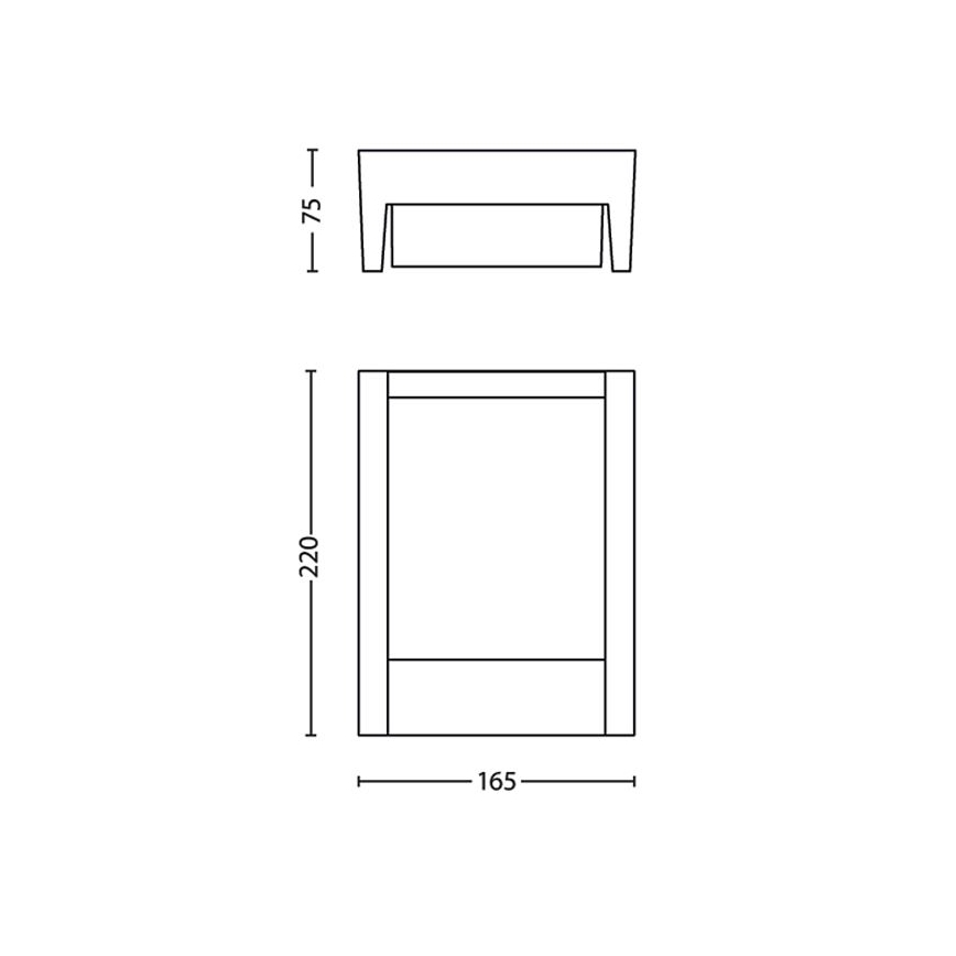 Philips - LED Zunanja stenska svetilka LED/3,8W/230V 3000K IP44