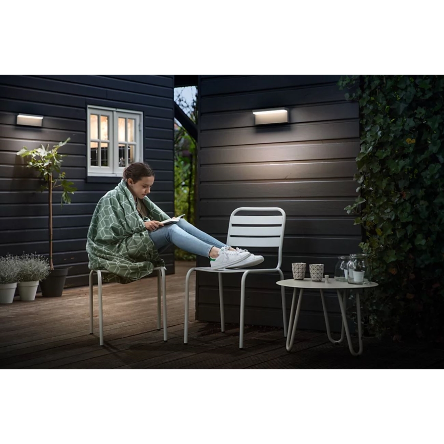 Philips - LED Zunanja stenska svetilka BUSTAN LED/3,8W/230V 4000K IP44