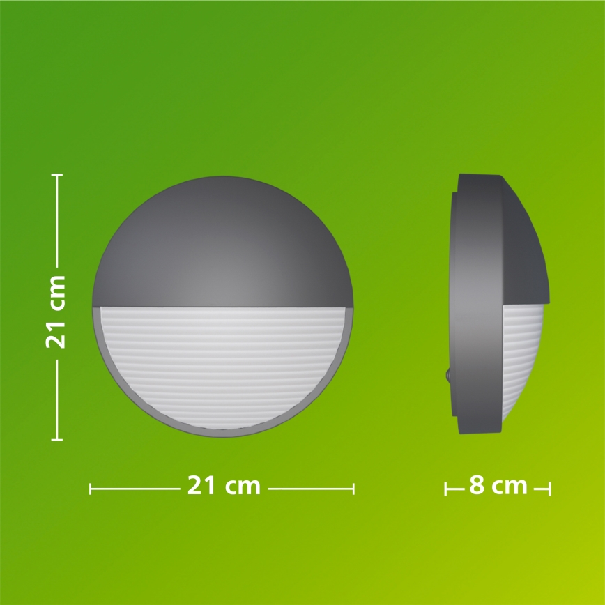 Philips - LED zunanja stenska svetilka CAPRICORN LED/4,3W/230V IP44