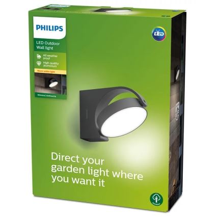 Philips - LED Zunanja stenska svetilka LED/7W/230V 2700K IP44