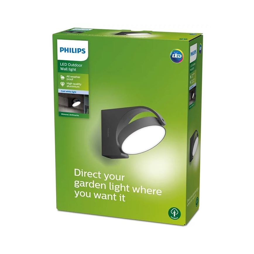 Philips - LED Zunanja stenska svetilka LED/7W/230V 4000K IP44