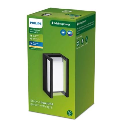 Philips - LED Zunanja stenska svetilka PYRONA LED/12W/230V IP44