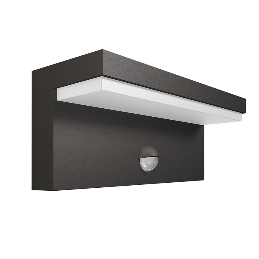 Philips - LED Zunanja stenska svetilka s senzorjem 2xLED/4,5W/230V 2700K IP44