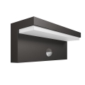 Philips - LED Zunanja stenska svetilka s senzorjem 2xLED/4,5W/230V 4000K IP44