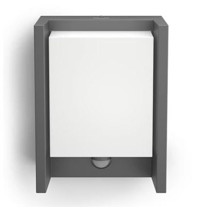 Philips - LED Zunanja stenska svetilka s senzorjem ARBOUR LED/3,8W/230V 2700K IP44