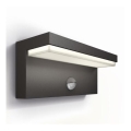 Philips - LED Zunanja stenska svetilka s senzorjem BUSTAN LED/3,8W/230V 4000K IP44