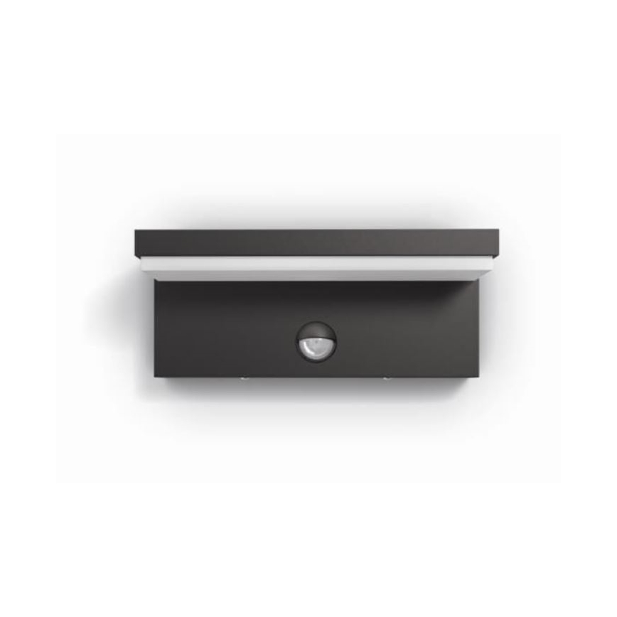 Philips - LED Zunanja stenska svetilka s senzorjem BUSTAN LED/3,8W/230V 2700K IP44