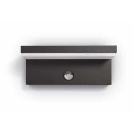 Philips - LED Zunanja stenska svetilka s senzorjem BUSTAN LED/3,8W/230V 4000K IP44