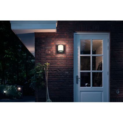 Philips - LED Zunanja stenska svetilka s senzorjem SAMONDRA LED/3,8W/230V IP44