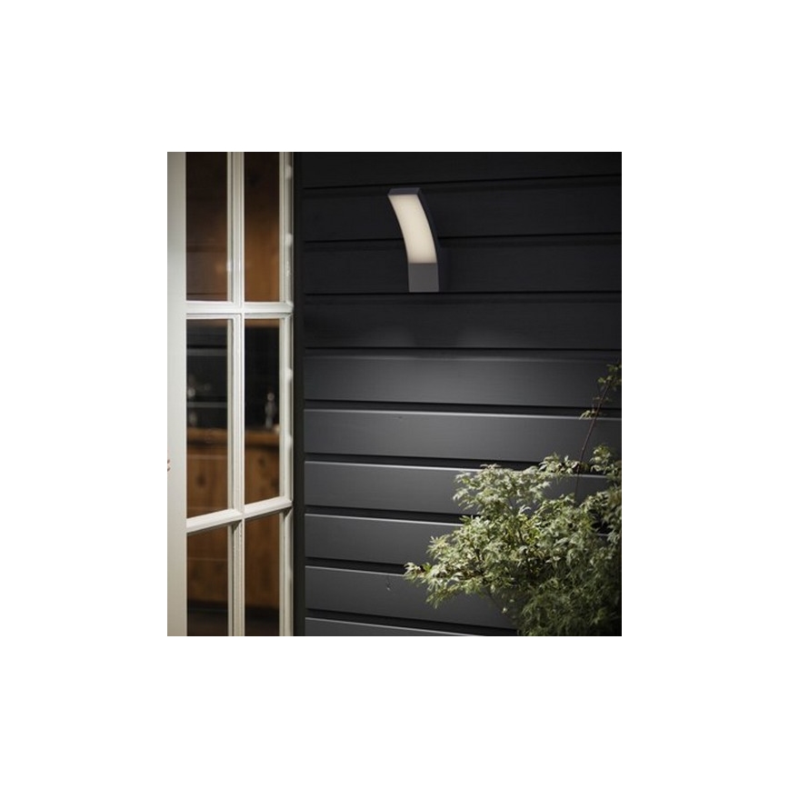 Philips - LED Zunanja stenska svetilka LED/12W/230V 4000K IP44