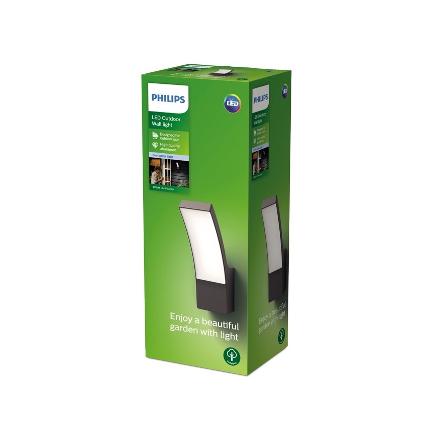 Philips - LED Zunanja stenska svetilka LED/12W/230V 4000K IP44