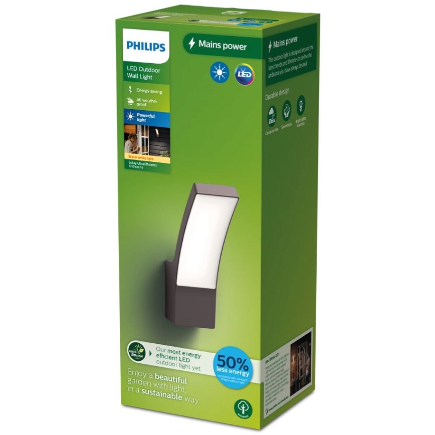 Philips - LED Zunanja stenska svetilka SPLAY LED/3,8W/230V IP44