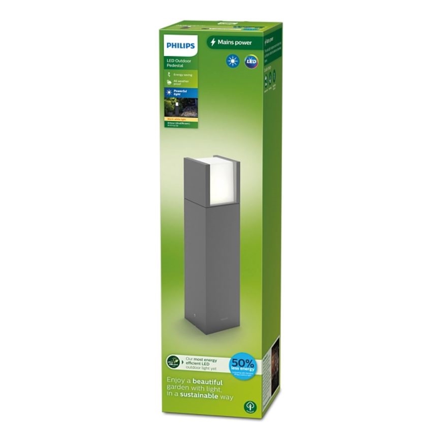 Philips - LED Zunanja svetilka ARBOUR LED/3,8W/230V 40 cm 2700K IP44