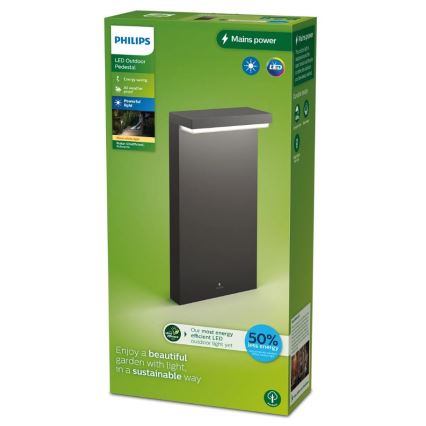 Philips - LED Zunanja svetilka BUSTAN LED/3,8W/230V 40 cm IP44