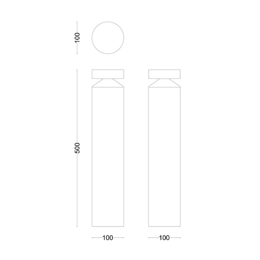 Philips - LED Zunanja svetilka LAVEN LED/6W/230V 4000K IP44