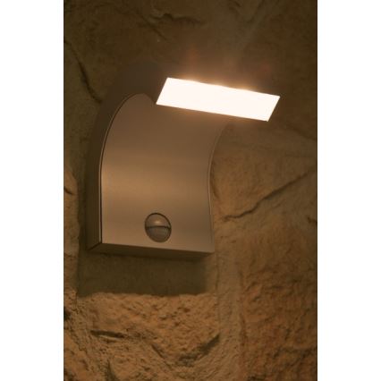 Philips 16356/87/16 - LED zunanja svetilka s senzorjem MYGARDEN RIVERBANK 3xLED/1W/230V IP44