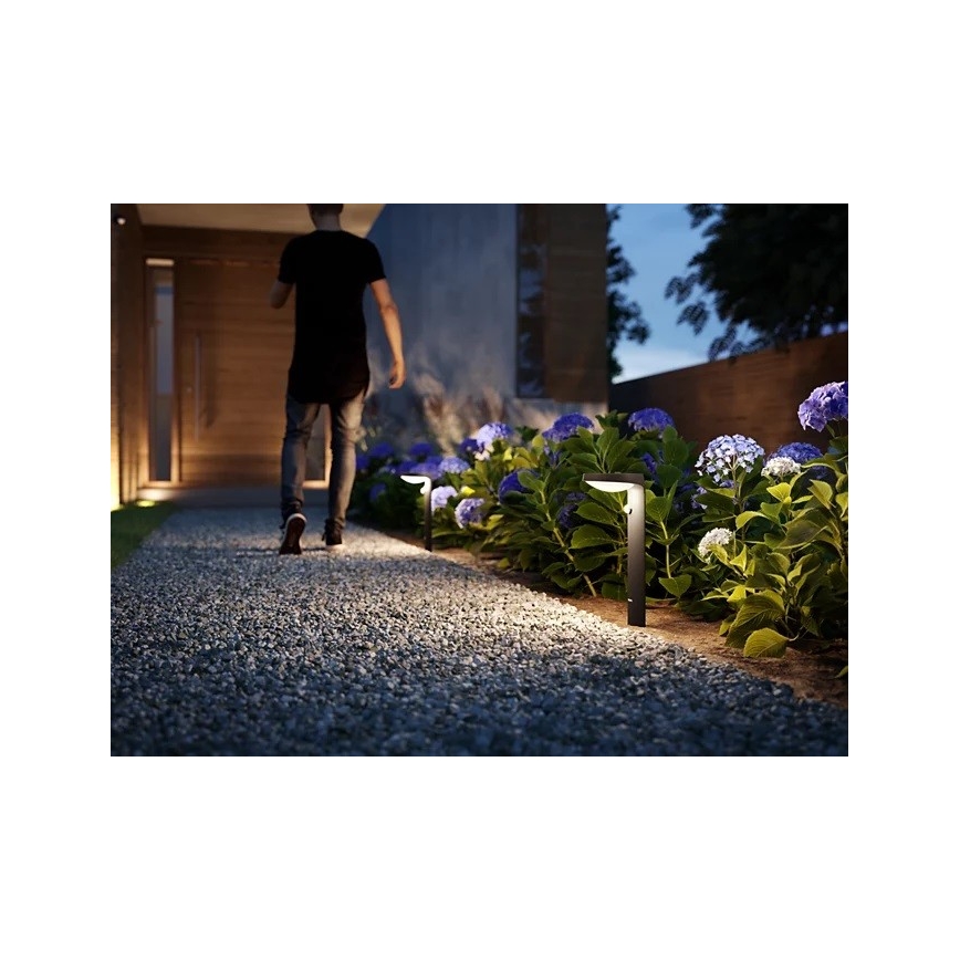 Philips - LED Zunanja svetilka s senzorjem LED/9W/230V 2700K IP44