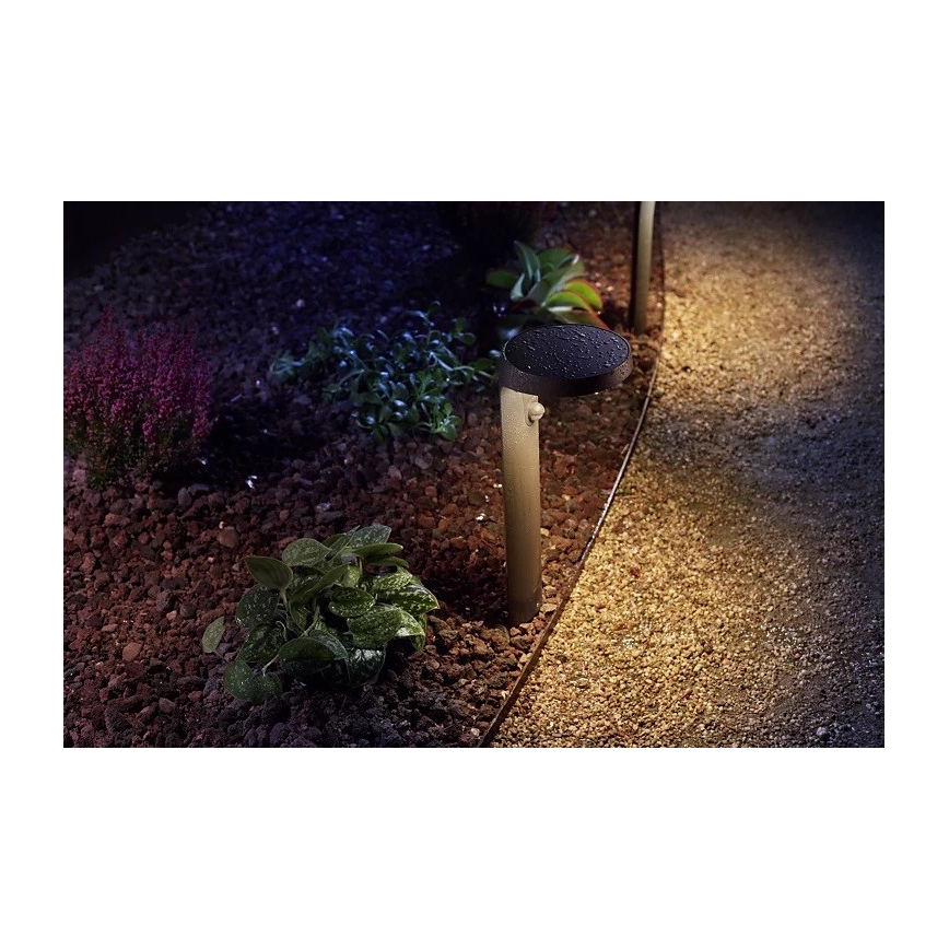 Philips - LED Zunanja svetilka s senzorjem LED/9W/230V 2700K IP44