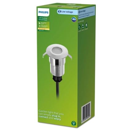 Philips - LED Zunanja vgradna svetilka SPORE LED/1W/24V IP67