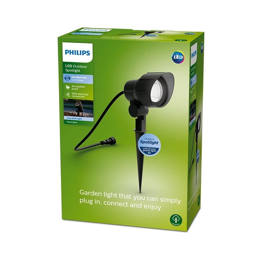 Philips - LED Zunanji reflektor LED/6W/12V 4000K IP44