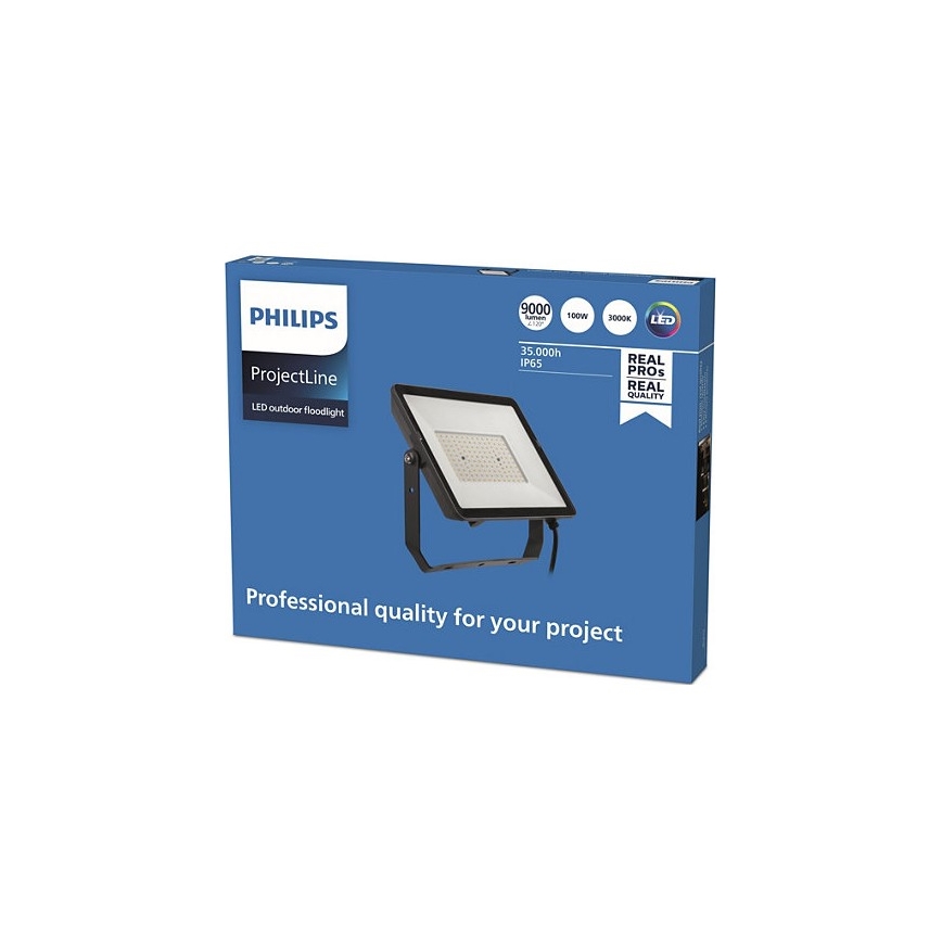 Philips - LED Zunanji reflektor PROJECTLINE LED/100W/230V IP65 3000K