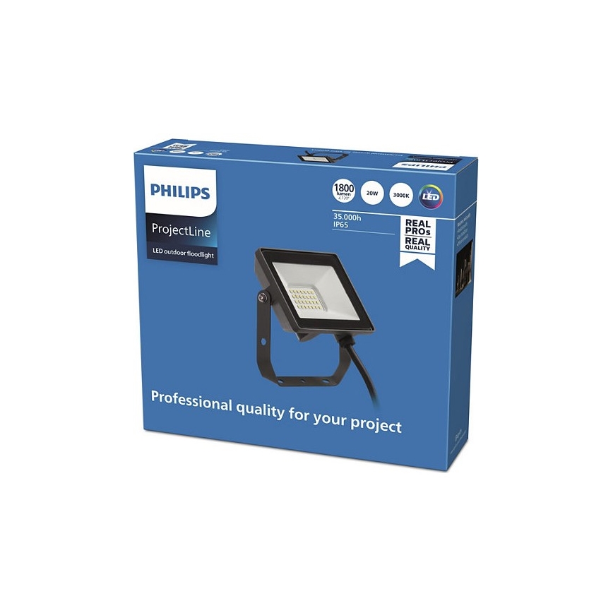 Philips - LED Zunanji reflektor PROJECTLINE LED/20W/230V IP65 3000K