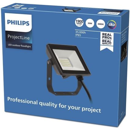 Philips - LED Zunanji reflektor PROJECTLINE LED/20W/230V IP65 4000K