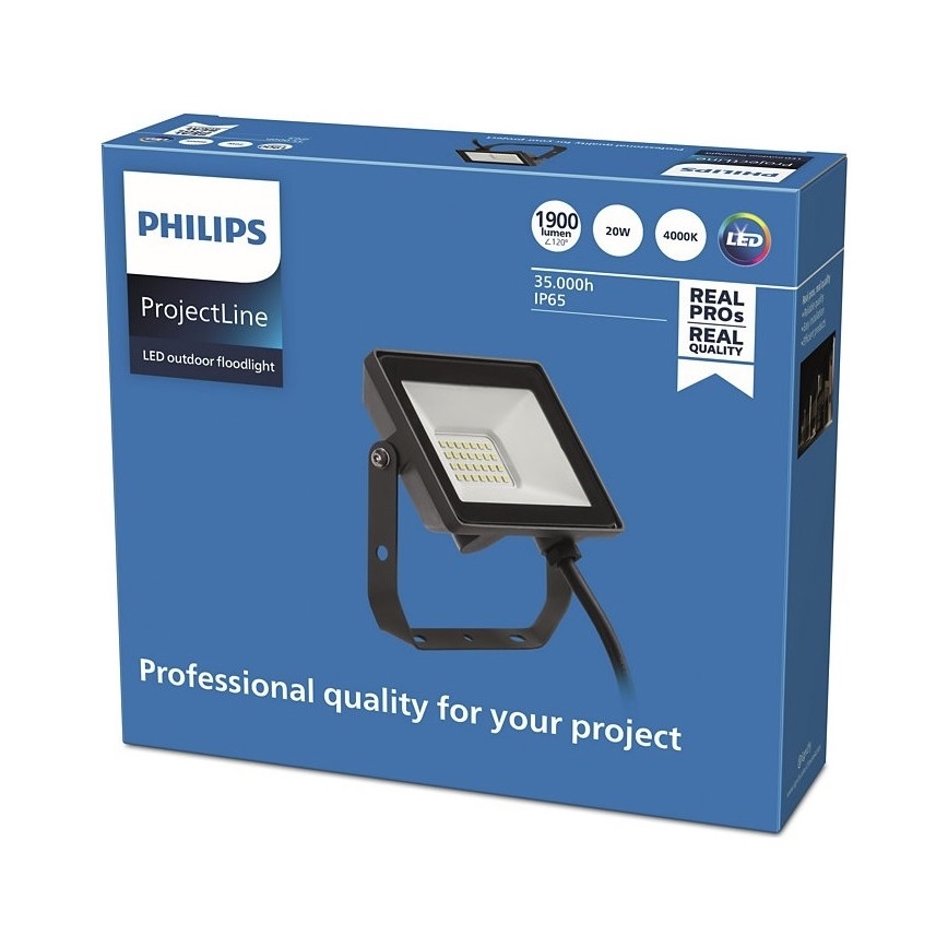 Philips - LED Zunanji reflektor PROJECTLINE LED/20W/230V IP65 4000K