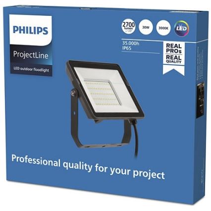 Philips - LED Zunanji reflektor PROJECTLINE LED/30W/230V IP65 3000K