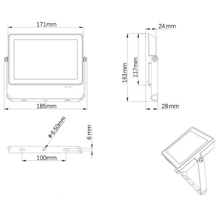 Philips - LED Zunanji reflektor PROJECTLINE LED/30W/230V IP65 3000K