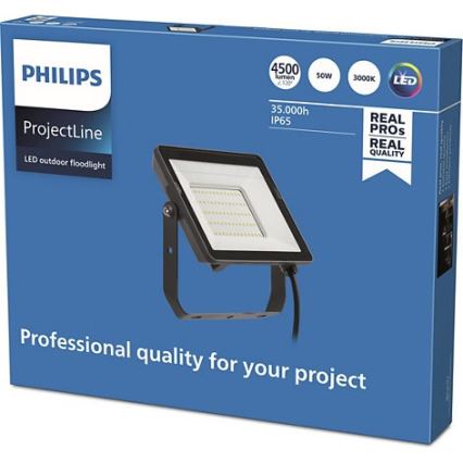 Philips - LED Zunanji reflektor PROJECTLINE LED/50W/230V IP65 3000K