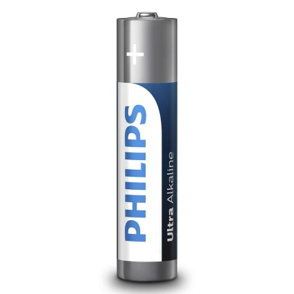 Philips LR03E4B/10 - 4 kom Alkalna baterija AAA ULTRA ALKALINE 1,5V 1250mAh