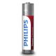 Philips LR03P4F/10 - 4 kom Alkalna baterija AAA POWER ALKALINE 1,5V