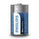 Philips LR20E2B/10 - 2 kom Alkalna baterija D ULTRA ALKALINE 1,5V