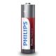 Philips LR6P12W/10 - 12 kom Alkalna baterija AA POWER ALKALINE 1,5V 2600mAh