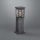 Philips Massive 15282/54/10 - Zunanja svetilka BRIDGEPORT 1xE27/60W IP44