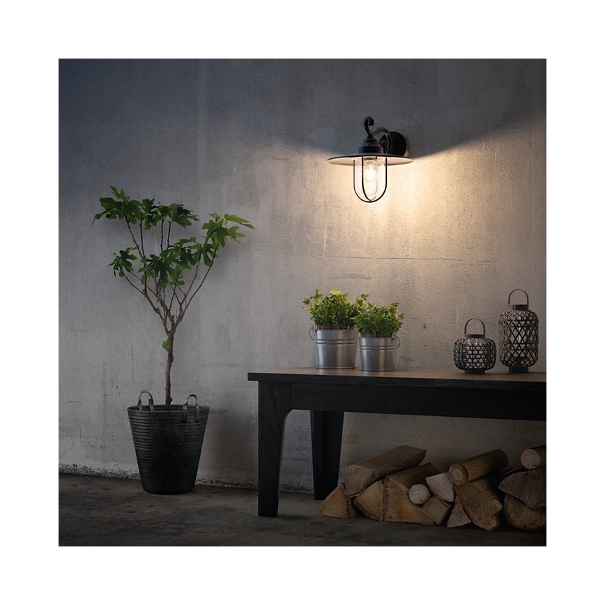 Philips Massive - Zunanja stenska svetilka 1xE27/60W/230V IP44
