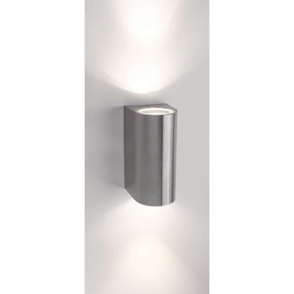 Philips Massive 17102/47/10 - Zunanja stenska svetilka NANTES 2xGU10/35W/230V