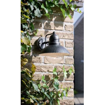 Philips Massive 17237/86/10 - Zunanja stenska svetilka DAMASCUS 1xE27/60W IP44
