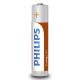 Philips R03L4B/10 - 4 kom Cink-kloridna baterija AAA LONGLIFE 1,5V 450mAh