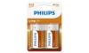 Philips R20L2B/10 - 2 kom Cink-kloridna baterija D LONGLIFE 1,5V